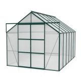 POLIKARBONATNI RASTLINJAK VITAVIA URAN 9900 HKP 6 MM SMARAGDNA 246X257X383