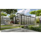 POLIKARBONATNI RASTLINJAK VITAVIA ZEUS COMFORT 13800 VP16MM ČRNA 2.6X5.4M