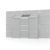 POLIKARBONATNI RASTLINJAK VITAVIA ZIDNI IDA 1300 VP 4MM ALU 2X0.7M