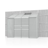 POLIKARBONATNI RASTLINJAK VITAVIA ZIDNI IDA 3300 VP 4MM ALU 2.5X1.3M