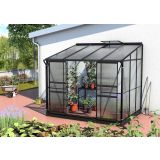 POLIKARBONATNI RASTLINJAK VITAVIA ZIDNI IDA 5200 VP 6MM ČRNA 2.6X2M