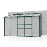 POLIKARBONATNI RASTLINJAK VITAVIA ZIDNI IDA 6500 VP 4MM SMARAGDNA 3.2X2M