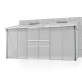 POLIKARBONATNI RASTLINJAK VITAVIA ZIDNI IDA 7800 VP 6MM ALU 3.9X2M