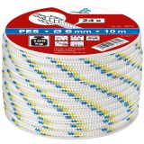 VEČNAMENSKA VRV DÖRNER + HELMER POLIPROPILEN BELA/RUMENA/MODRA 6MM 10M