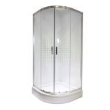 POLKROŽNA KAB. ZA PRHANJE FEROTEHNA BIELSA 80 KABINA + KAD SILVER PROF. PROZ. STEK.