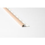 POLKROŽNA LETEV JMK PVC P PROFIL- DOL 2.70M 10MM RDEČE-BEŽ