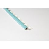 POLKROŽNA LETEV JMK PVC P PROFIL- DOL 2.70M 10MM TURKIZNA