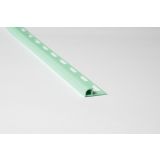 POLKROŽNA LETEV JMK PVC P PROFIL- DOL 2.70M 8MM PASTELNO ZELENA