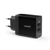 POLNILNIK ZA GSM ANKER 2-PORT USB CHARGER 24W