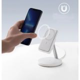 POLNILNIK ZA GSM ANKER POWERWAVE MAG-GO 2IN1 BELA