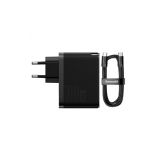 POLNILNIK ZA GSM BASEUS POLNILEC GAN5 PRO 100W BASEUS USB+USB-C ČRN