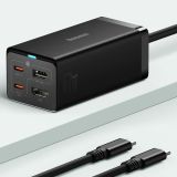 POLNILNIK ZA GSM BASEUS POLNILEC GAN5 PRO 67W BASEUS 2XUSBC+USB+HDMI