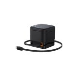 POLNILNIK ZA GSM BASEUS POLNILEC MAGPRO 2V1 25W BASEUS, BREZŽIČNI, ČRN