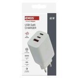 POLNILNIK ZA GSM EMOS GAN PD 65 W MAX.