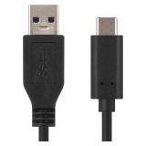 POLNILNIK ZA GSM EMOS USB 3.0 A/M - USB 3.1 C/M 1M