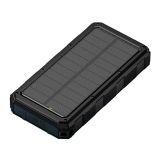 POLNILNIK ZA GSM PLATINET PMPB20SP SOLARNI 20.000MAH ČRN