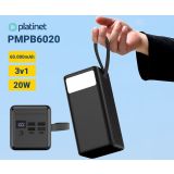 POLNILNIK ZA GSM PLATINET PMPB6020 20W