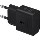 POLNILNIK ZA GSM SAMSUNG ADAPTER TYPE-C HITRI 25W BLACK