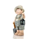 POMLADNA FIGURA GLOSSTYLE DEČEK 52 CM Z LANTERNO