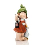 POMLADNA FIGURA GLOSSTYLE DEKLICA 55 CM Z LANTERNO