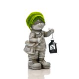POMLADNA FIGURA GLOSSTYLE FANTEK Z LANTERNO 19X17.5X42CM