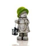 POMLADNA FIGURA GLOSSTYLE PUNČKA Z LANTERNO 19X17.5X42CM