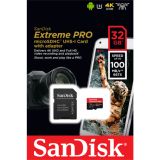 POMNILNIŠKA KARTICA SANDISK 32GB EXTR PRO MICRO SDHC A1 U3