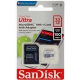 POMNILNIŠKA KARTICA SANDISK SAN 32GB MICRO SDHC ADAPT