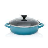 PONEV METALAC 26 CM / 3.6 L S STEKLENIM POKROVOM