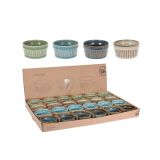 KERAMIČNI PEKAČ ZA SUFLE, 200 ML, PREMER 9,5X5 CM. SORTIRANE BARVE.