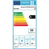 POŠEVNA STENSKA NAPA SICCABO BLACK VERTIGO IN EVO 90