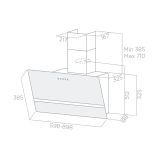 POŠEVNA STENSKA NAPA TURBOAIR KITTY WH/A/90