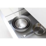 POSODA ZA PRIPRAVO HRANE BRABANTIA TRIDELNI SET IZ JEKLA