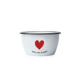 POSODA ZA PRIPRAVO HRANE CUCKOO CUPS 0.7 L EMAJLIRANA SKLEDA 12 CM, HVALA KER TE IMAM