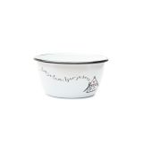 POSODA ZA PRIPRAVO HRANE CUCKOO CUPS EMAJLIRANA SKLEDA 12 CM 0.70 L SRČEN DOM