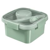 POSODA ZA SHRANJEVANJE CURVER 1.1 L SMART ECO TO GO SET 6/1, ZELENA