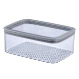 POSODA ZA SHRANJEVANJE CURVER 2.3 LIT DRY CUBE TRANSPARENT/SIVA
