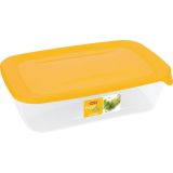 POSODA ZA SHRANJEVANJE CURVER FRESH&GO 2L TRANSPARENT RUMENA