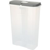 POSODA ZA SHRANJEVANJE EH 3.55 L DVODELNA SNEMLJIV SIV POKROV TRANSPARENT