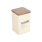 POSODA ZA SHRANJEVANJE ESTIA POSODA ZA SLADKOR BEŽ ALLURE METALLIC 01-24840
