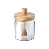 POSODA ZA SHRANJEVANJE ESTIA ZA MED Z ŽLICO 450 ML STEKLENA ALLURE 01-17453