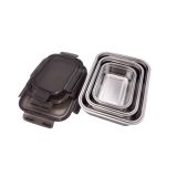 POSODA ZA SHRANJEVANJE STEUBER IZ NERJAVEČEGA JEKLA 1,3 L