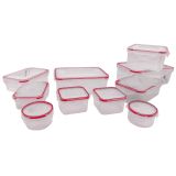 POSODA ZA SHRANJEVANJE STEUBER SET 10 POSOD ZA SHRANJEVANJE