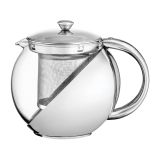 POSODA ZA TOPLE NAPITKE AMBITION ČAJNIK 1.1 L LUMEN S CEDILO STEKLEN