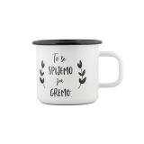 POSODA ZA TOPLE NAPITKE CUCKOO CUPS EMAJLIRAN LONČEK 8 CM, 0.37 L TO ŠE SPIJEMO