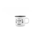 POSODA ZA TOPLE NAPITKE CUCKOO CUPS EMAJLIRAN LONČEK 8 CM, 0.37 L TO ŠE SPIJEMO