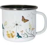 POSODA ZA TOPLE NAPITKE ENAMELIE LONČEK IRIS 8 CM - 0.4 L