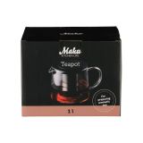 POSODA ZA TOPLE NAPITKE MAKU ČAJNIK STEKLEN 1L