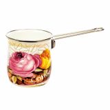 POSODA ZA TOPLE NAPITKE MQ DŽEZVA COFFEE 0.65 L EMAJLIRANA ZA INDUKCIJO