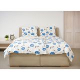 POSTELJNINA SVILANIT CLEMENTINE 60X80/140X200 CM MODRA